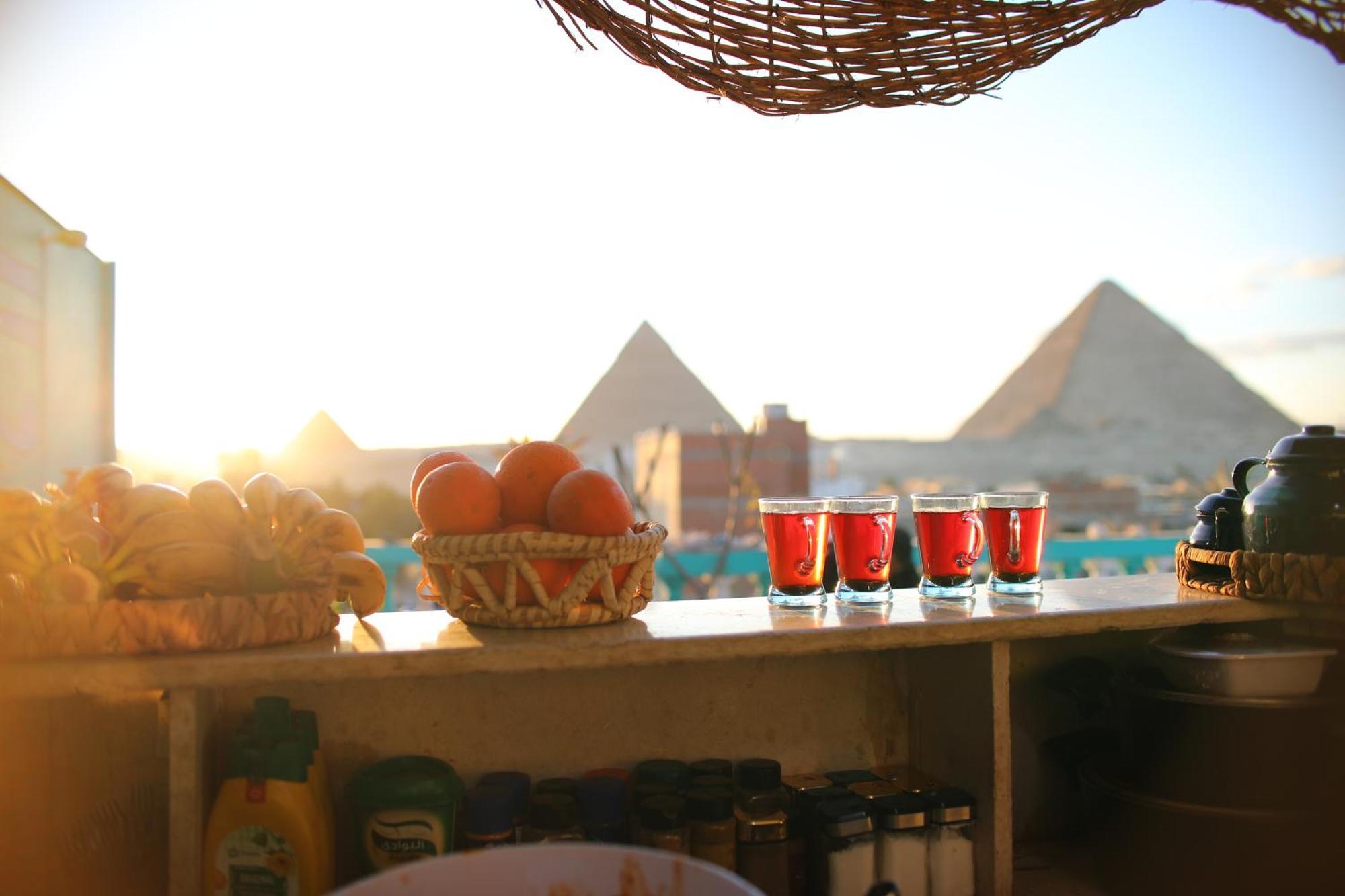 Pyramids Temple Guest House Kafrat al Jabal Экстерьер фото