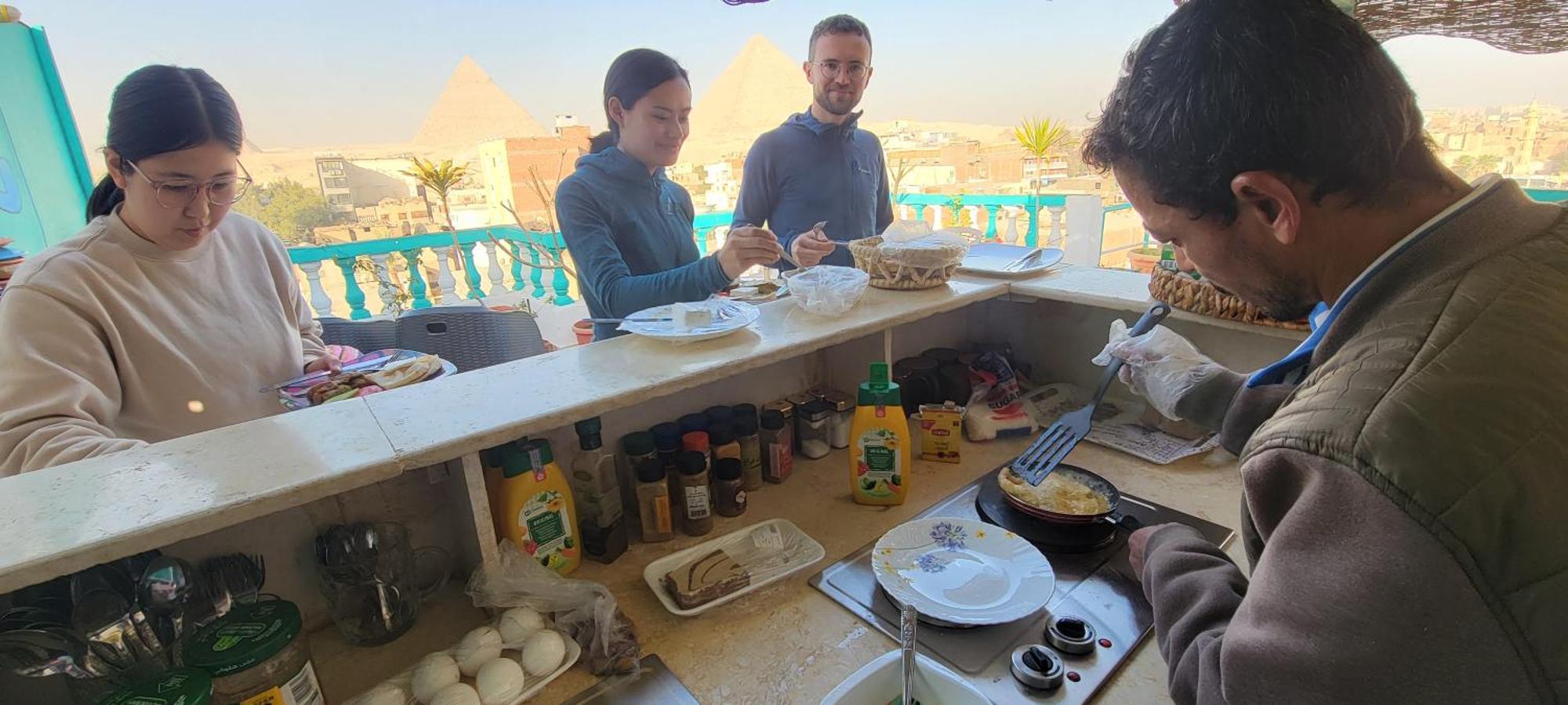 Pyramids Temple Guest House Kafrat al Jabal Экстерьер фото