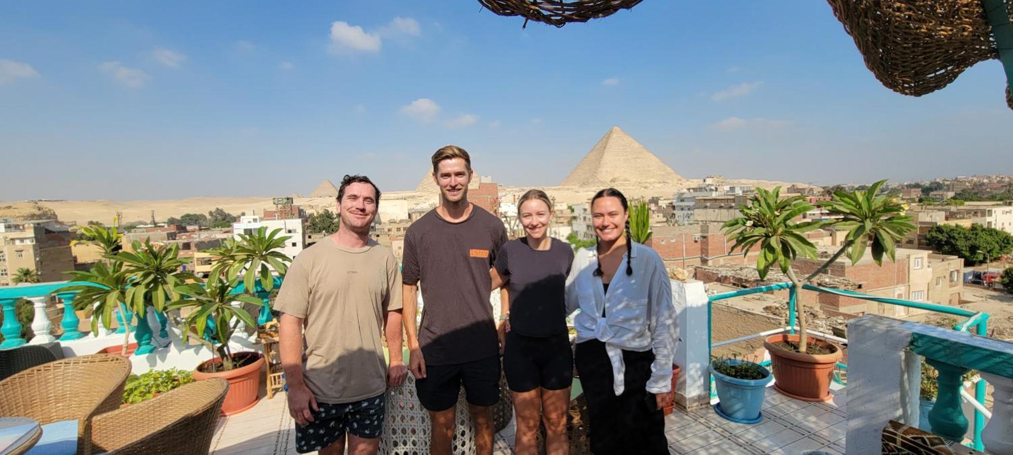Pyramids Temple Guest House Kafrat al Jabal Экстерьер фото